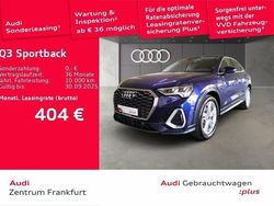 Navarrablau metallic Gebraucht 2024 Audi Q3 Sportback S-Line SUV | 47.270 € (Teuer)