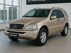 Beige Gebraucht 2003 Mercedes ML270 SUV | 8.490 € (Teuer)