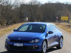 Blau Gebraucht 2009 VW Scirocco Coupé | 7.999 € (Fairer Preis)