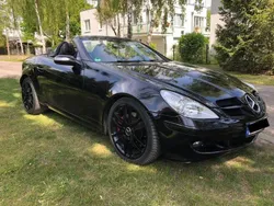 Schwarz Gebraucht 2007 Mercedes SLK200 Edition 1 Cabrio | 7.900 € (Etwas zu teuer)
