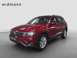Ruby red metallic Gebraucht 2017 VW Tiguan Highline SUV | 23.850 € (Fairer Preis)