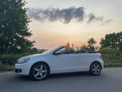 Weiß Gebraucht 2012 VW Golf Cabriolet Cabrio | 7.800 € (Guter Preis)
