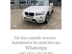 Weiß Gebraucht 2011 BMW X3 SUV | 9.500 € (Superpreis)