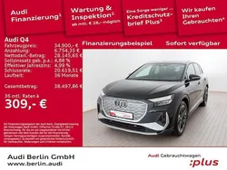 Mythosschwarz metallic Gebraucht 2022 Audi Q4 e-tron Ambiente SUV | 34.900 € (Guter Preis)