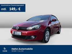 Rot Gebraucht 2014 VW Golf Cabriolet Cabrio | 10.930 € (Etwas zu teuer)