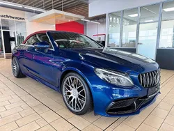 Manufaktur brillantblau (metallic) Gebraucht 2017 Mercedes C63 AMG AMG Cabrio | 53.800 € (Guter Preis)