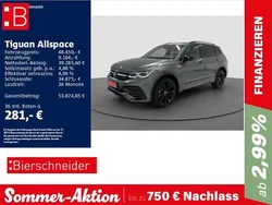 Grau Gebraucht 2024 VW Tiguan Allspace R-line SUV | 48.450 € (Teuer)