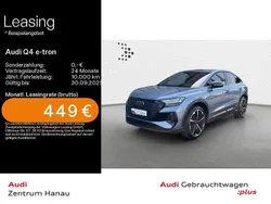 Geysirblau metallic Gebraucht 2025 Audi Q4 Sportback e-tron S-Line SUV | 55.649 € (Teuer)