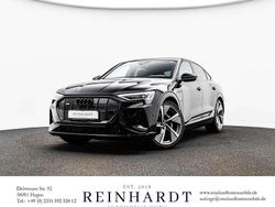 Mythosschwarz metallic Gebraucht 2022 Audi e-tron Sportback S-Line SUV | 36.575 € (Superpreis)