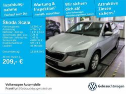 Silber Gebraucht 2021 Skoda Scala Ambition Kleinwagen | 15.980 € (Fairer Preis)