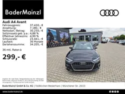 Schwarz Gebraucht 2025 Audi A4 S-Line Kombi | 37.430 € (Superpreis)