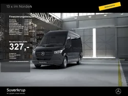Schwarz Gebraucht 2023 Mercedes Sprinter Van | 35.569 € (Superpreis)