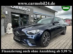 Blau Gebraucht 2022 Mercedes E300 AMG line Limousine | 39.900 € (Fairer Preis)