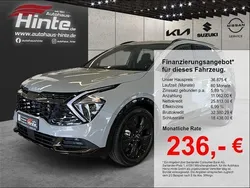 Hbm) wolf grey m/black (grau Gebraucht 2024 Kia Sportage 2 SUV | 36.875 € (Fairer Preis)