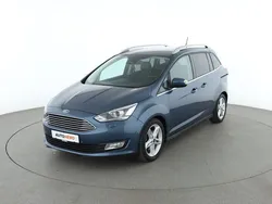 Blau Gebraucht 2019 Ford Grand C-Max Titanium Van / Kleinbus | 14.510 € (Guter Preis)
