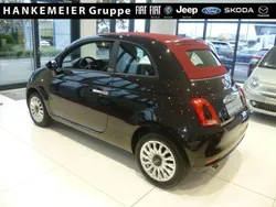 Schwarz Gebraucht 2020 Fiat 500C Lounge Cabrio | 17.590 € (Etwas zu teuer)
