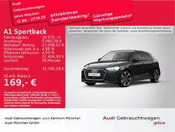 Mythosschwarz metallic Gebraucht 2025 Audi A1 Advanced Kleinwagen | 29.979 € (Fairer Preis)