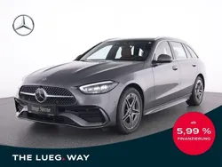 Metalliclack selenitgrau Gebraucht 2023 Mercedes C300 AMG Kombi | 45.885 € (Fairer Preis)