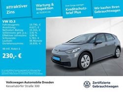 Mondsteingrau/schwarz Gebraucht 2020 VW ID.3 Life Kleinwagen | 19.790 € (Superpreis)
