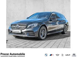 Grün Gebraucht 2020 Mercedes C300 AMG line Kombi | 25.490 € (Superpreis)