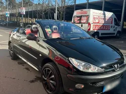 Schwarz Gebraucht 2000 Peugeot 206 CC Cabrio | 2.900 €