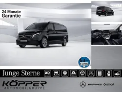 Obsidianschwarz Gebraucht 2023 Mercedes V300 Avantgarde Van / Kleinbus | 64.444 € (Etwas zu teuer)