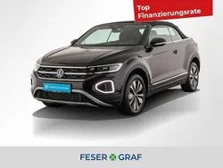 Deep black perleffekt schwarz Gebraucht 2024 VW T-Roc Cabriolet Move Cabrio | 30.440 € (Superpreis)