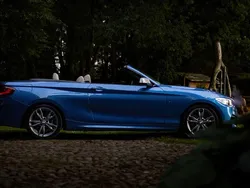 Blau Gebraucht 2016 BMW M235 Sport Line Cabrio | 21.500 € (Fairer Preis)