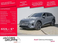 Magnetgrau Gebraucht 2024 Audi Q8 e-tron Advanced Plus SUV | 60.170 € (Guter Preis)