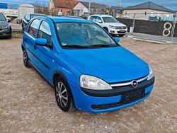 Blau Gebraucht 2002 Opel Corsa Kleinwagen | 999 € (Fairer Preis)