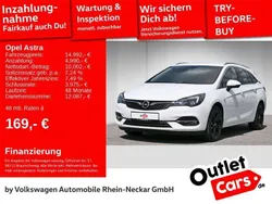Weiß Gebraucht 2021 Opel Astra Elegance Kombi | 15.991 € (Guter Preis)