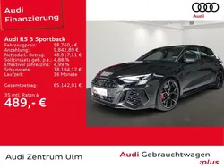 Mythosschwarz metallic Gebraucht 2023 Audi RS3 Sportback Ambiente Kleinwagen | 58.760 € (Fairer Preis)