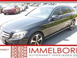 Schwarz Gebraucht 2021 Mercedes C300e Exclusive Kombi | 22.980 € (Guter Preis)