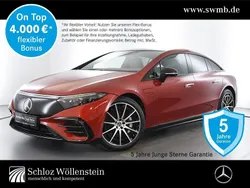 Rot Gebraucht 2023 Mercedes EQS450+ AMG Limousine | 63.870 € (Guter Preis)