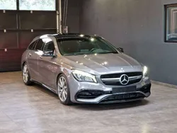 Mountaingrau met. Gebraucht 2017 Mercedes CLA45 AMG Shooting Brake AMG Kombi | 31.999 € (Etwas zu teuer)