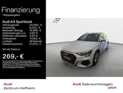 Weiß Gebraucht 2021 Audi A3 Sportback e-tron S-Line Limousine | 24.990 € (Fairer Preis)