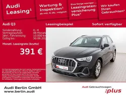 Mythosschwarz metallic Gebraucht 2024 Audi Q3 S-Line SUV | 38.500 € (Superpreis)