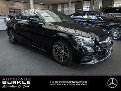 Schwarz Gebraucht 2020 Mercedes C200 AMG line Coupé | 33.880 € (Etwas zu teuer)
