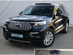 Obsidianschwarz Gebraucht 2021 Ford Explorer Platinum SUV | 37.960 € (Guter Preis)