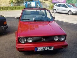 Rot Gebraucht 1989 VW Golf Cabriolet Cabrio | 9.500 €