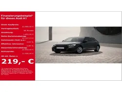 Schwarz Gebraucht 2023 Audi A1 S-Line Kleinwagen | 21.980 € (Superpreis)