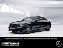 Obsidianschwarz metallic Gebraucht 2019 Mercedes C400 AMG Cabrio | 38.479 € (Fairer Preis)
