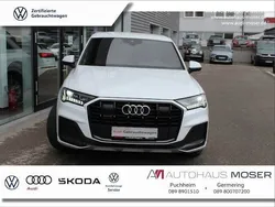 Gletscherweiß metallic Gebraucht 2021 Audi Q7 S-Line SUV | 56.940 € (Superpreis)