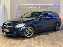 Cavansitblau Gebraucht 2019 Mercedes C300e AMG line Kombi | 22.690 € (Guter Preis)