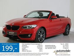 Rot Gebraucht 2019 BMW 220 Sport Line Cabrio | 26.790 € (Etwas zu teuer)