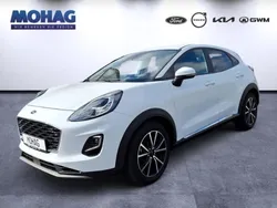 Weiss Gebraucht 2021 Ford Puma Titanium SUV | 15.490 € (Guter Preis)