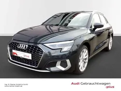 Grau Gebraucht 2024 Audi A3 Sportback Advanced Plus Limousine | 36.498 € (Fairer Preis)