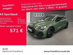 Grün Gebraucht 2025 Audi A3 Sportback S-Line Limousine | 43.190 € (Teuer)