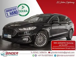 Obsidianschwarz metallic Gebraucht 2020 Ford Mondeo Titanium Kombi | 20.999 € (Teuer)