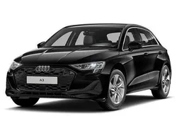 Mythosschwarz metallic Gebraucht 2024 Audi A3 Sportback Limousine | 31.980 € (Etwas zu teuer)